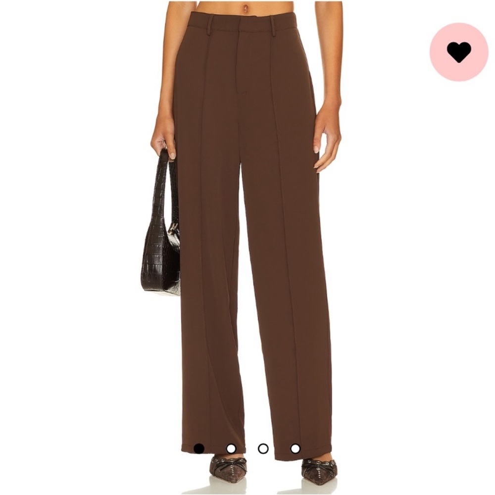 Lovers + Friends Chocolate Brown Trousers